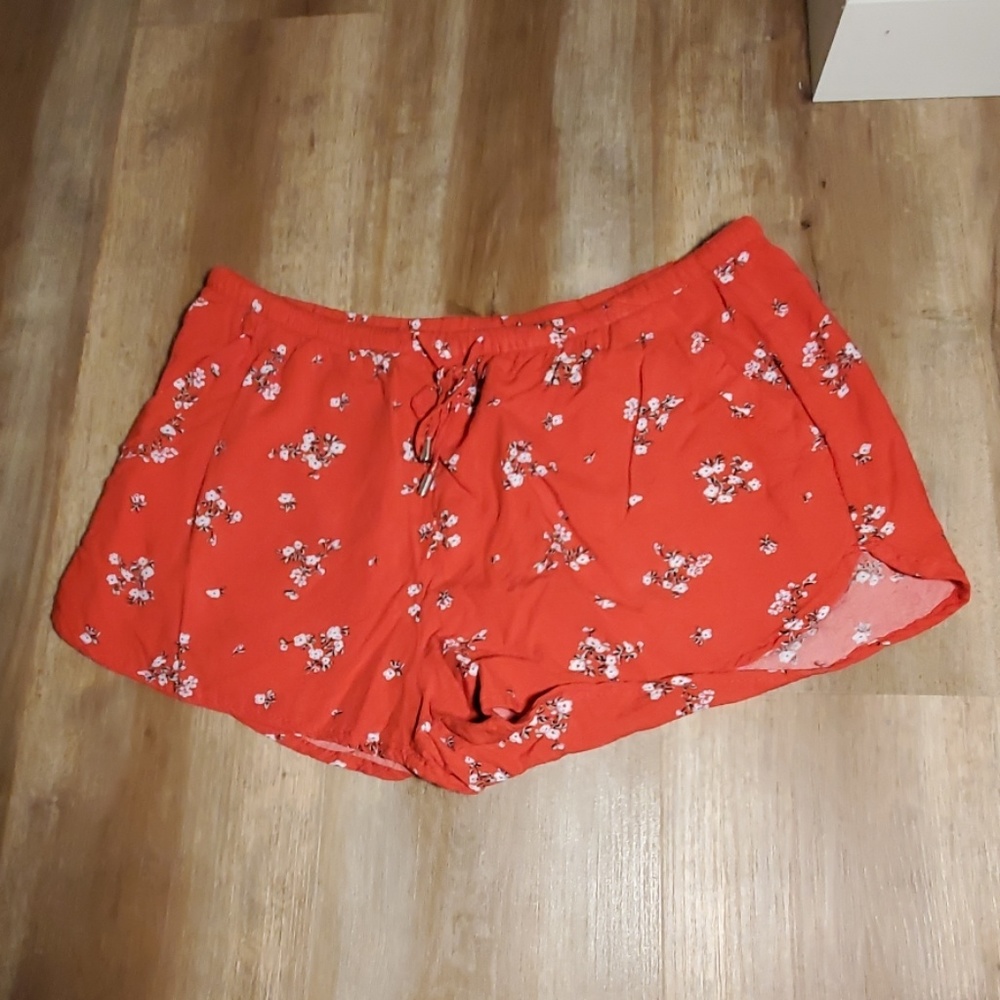 Red shorts
